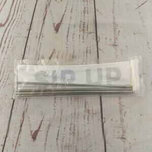 Sip UP Reusable Straw Set with Carry Case